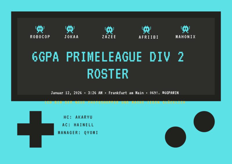 Image for the Tweet beginning: Neues Lineup. Gleicher Hunger. 😈

Wir